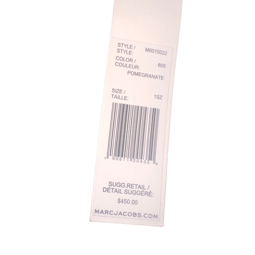 NWT Marc Jacobs Pomegranate Bag​​ - Picture 5 of 7